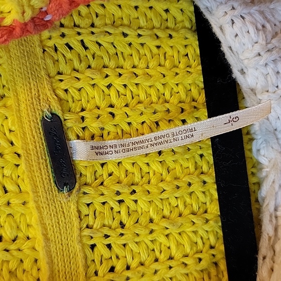 Free People Sunbrite Mock Neck Sweater Size L - Picture 4 of 6